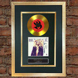 #85 GOLD DISC BEYONCE (four) Album Signed Autograph Mounted Photo Repro A4