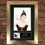 KATE BUSH Signed Autograph Mounted Photo REPRODUCTION PRINT A4 314