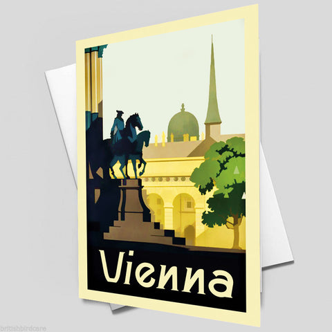VIENNA VINTAGE RETRO TRAVEL Poster Nostalgic Home Print Wall Art Decor #73