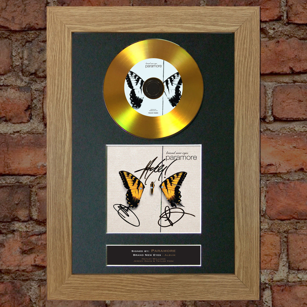 119 Paramore - Brand New Eyes Gold CD – The Autograph Gallery