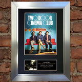 TWO DOOR CINEMA CLUB Mounted Signed Photo Reproduction Autograph Print A4 281