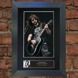 DAVE GROHL Foo Fighters Mounted Signed Photo Reproduction Autograph Print A4 77