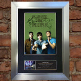 FOSTER THE PEOPLE Mounted Signed Photo Reproduction Autograph Print A4 363