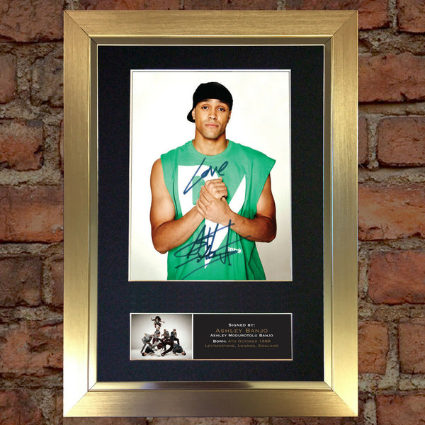 ASHLEY BANJO Diversity Signed Autograph Quality Mounted Photo PRINT A4 526