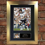 GARETH BALE No1 Tottenham Mounted Signed Photo Reproduction Autograph Print 271