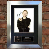 CHRIS MARTIN Coldplay Quality Autograph Mounted Signed Photo Re Print A4 748