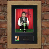 JIMMY WHITE Snooker Signed Quality Autograph Mounted Photo Repro A4 Print 489