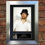JASON MRAZ Mounted Signed Photo Reproduction Autograph Print A4 300