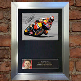 CASEY STONER Mounted Signed Photo Reproduction Autograph Print A4 44