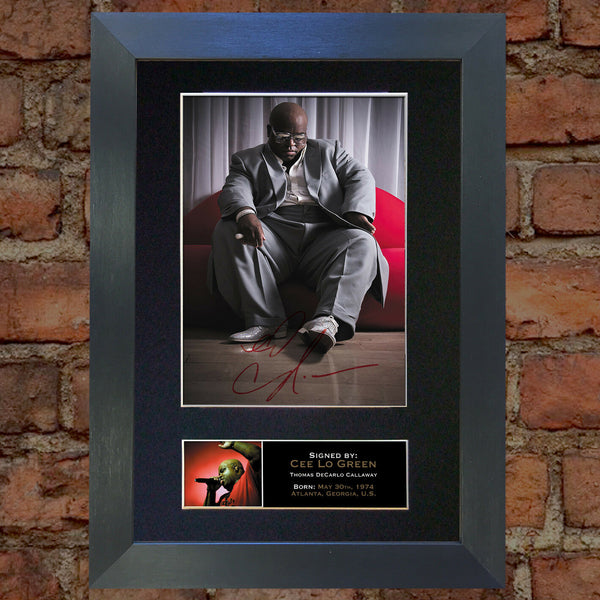 CEE LO GREEN Mounted Signed Photo Reproduction Autograph Print A4 159