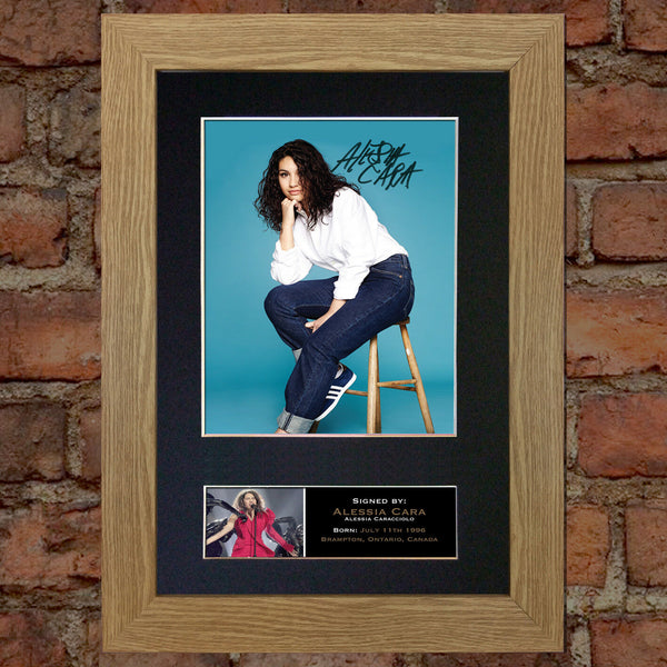 ALESSIA CARA Quality Autograph Mounted Signed Photo Reproduction Print A4 747