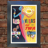 LAS VEGAS VINTAGE RETRO TRAVEL Poster Nostalgic Home Art Print Wall Decor #46