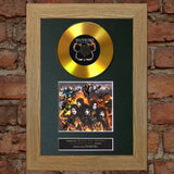 #103 GOLD DISC BLACK VEIL BRIDES World on Fire Signed Autograph Mounted Repro A4