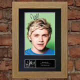 NIALL HORAN No2 Mounted Signed Photo Reproduction Autograph Print A4 316