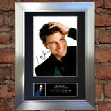 TOM CRUISE Mounted Signed Photo Reproduction Autograph Print A4 103