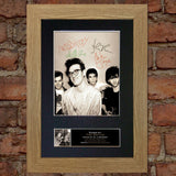 THE SMITHS Mounted Signed Photo Reproduction Autograph Print A4 115