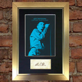 IAN CURTIS Joy Division Signed Autograph Mounted Photo Reproduction PRINT A4 579