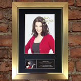 NIGELLA LAWSON Signed Quality Autograph Photo Mounted REPRODUCTION PRINT A4 596