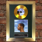 #161 GOLD DISC DRAKE Nothing Was The Same Album Signed Autograph Mounted Repr