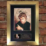 #2 GEORGE MICHAEL Memorial Signed Autograph Mounted Photo Repro PRINT A4 651