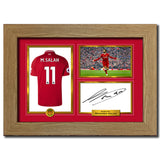 Mohamed Salah Liverpool Autograph Signed Photo Birthday Christmas Gift Print 792