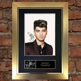 ZAYN MALIK Mounted Signed Photo Reproduction Autograph Print A4 317