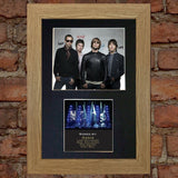 OASIS Autograph Mounted Signed Photo Reproduction Print A4 191