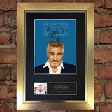 PAUL HOLLYWOOD Great British Bake Off Signed Autograph Mounted PRINT A4 591