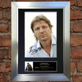 SEAN BEAN Mounted Signed Photo Reproduction Autograph Print A4 177