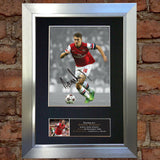 AARON RAMSEY football Signed Autograph Mounted Photo REPRODUCTION PRINT A4 403