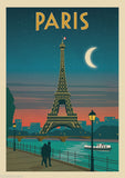 PARIS VINTAGE RETRO TRAVEL Poster Nostalgic Home Print Wall Art Decor #64