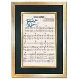 Panic at the Disco High Hopes Signed Music Sheet Album Autograph Print #802