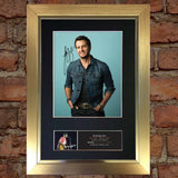LUKE BRYAN Signed Autograph Quality Mounted Photo Repro A4 Print 780