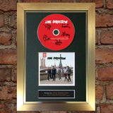 ONE DIRECTION One Thing Album Signed CD COVER MOUNTED A4 Autograph Print 24