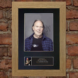 NEIL YOUNG Autograph Mounted Signed Photo Reproduction PRINT A4 391