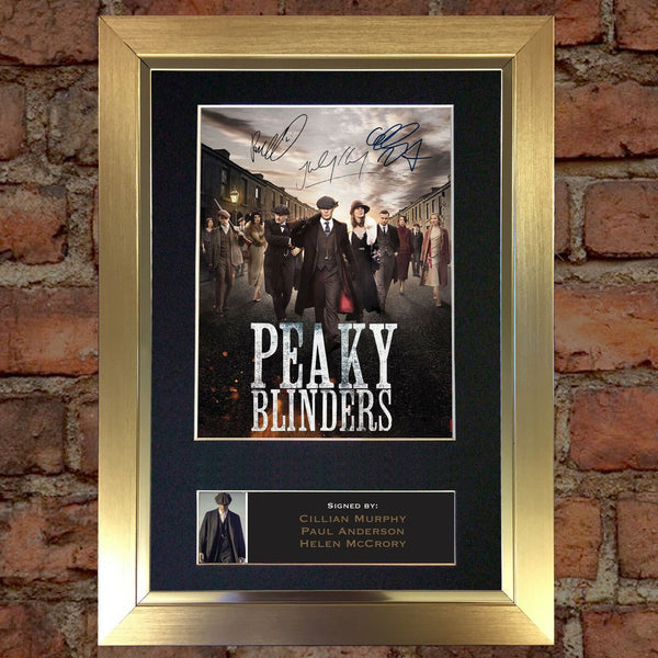 PEAKY BLINDERS Autograph Mounted Signed Photo Reproduction Print Poster 763