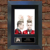 JEDWARD Mounted Signed Photo Reproduction Autograph Print A4 210