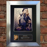 MADONNA Mounted Signed Photo Reproduction Autograph Print A4 229