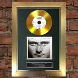 #138 GOLD DISC PHIL COLLINS In the air Tonight Signed Autograph Mounted Repro A4