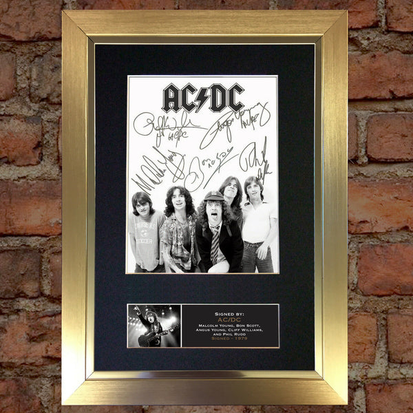 #689 ACDC Mounted Print