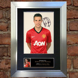 ROBIN VAN PERSIE No1 Mounted Signed Photo Reproduction Autograph Print A4 142
