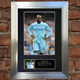 MARIO BALOTELLI Autograph Mounted Signed Photo Reproduction Print A4 138