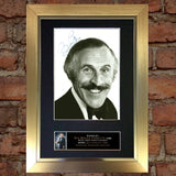 BRUCE FORSYTH Mounted Signed Photo Reproduction Autograph Print A4 178