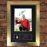 ERIC CANTONA Man U Signed Autograph Mounted Photo Repro A4 Print 488