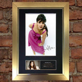 LILY ALLEN Mounted Signed Photo Reproduction Autograph Print A4 226