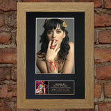 KATY PERRY Mounted Signed Photo Reproduction Autograph Print A4 232