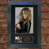 KELLY CLARKSON Mounted Signed Photo Reproduction Autograph Print A4 243