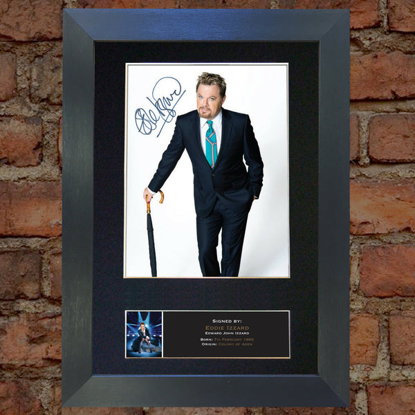 EDDIE IZZARD Quality Autograph Mounted Photo Repro A4 Print 483