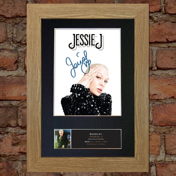 JESSIE J #2 Signed Autograph Quality Mounted Photo Repro A4 Print 499