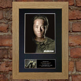GLENN RHEE The Walking Dead Signed Autograph Mounted Photo Repro A4 Print 631